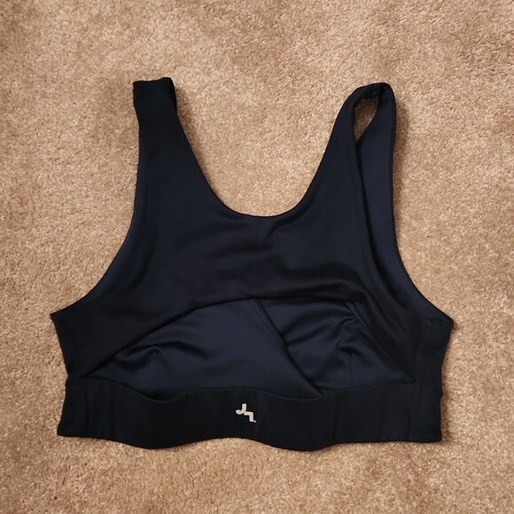 JoyLab Navy Blue Cutout Sports Bra Size M - Picture 3 of 5